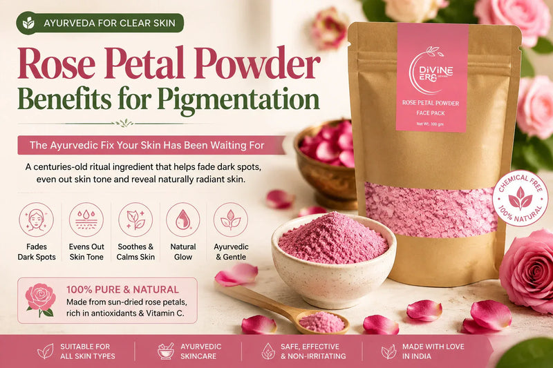 Rose Petal Powder for Pigmentation: Ayurvedic Skin Fix