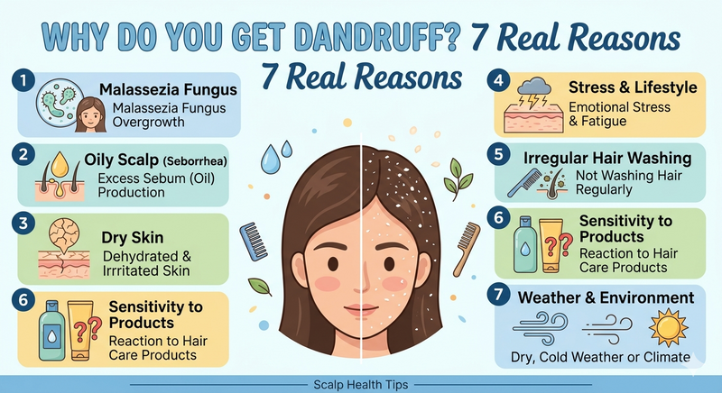 Why Do You Get Dandruff? 7 Real Reasons