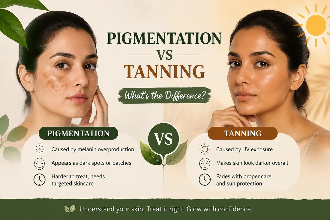 Pigmentation vs Tanning: What's the Difference?