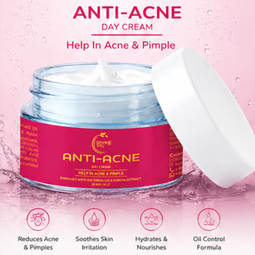 Anti Acne Duo | Herbal Face Serum & Anti Acne Cream for Pimples & Acne Marks (2-Month Kit) Divine Era Herbal