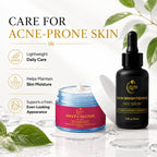 Anti Acne Duo | Herbal Face Serum & Anti Acne Cream for Pimples & Acne Marks (2-Month Kit) Divine Era Herbal