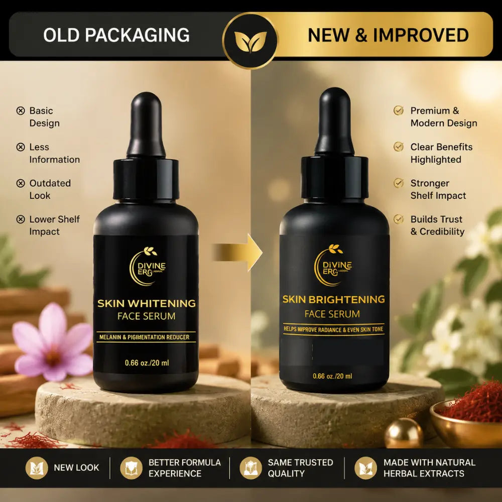 Skin whitening Face Serum 20 ml Divine Era Herbal