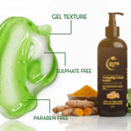 Divine Era Herbal Turmeric Face Wash 200ml | Brightening & Deep Cleansing Face Wash Divine Era Herbal