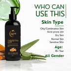 Divine Era Herbal Turmeric Face Wash 200ml | Brightening & Deep Cleansing Face Wash Divine Era Herbal