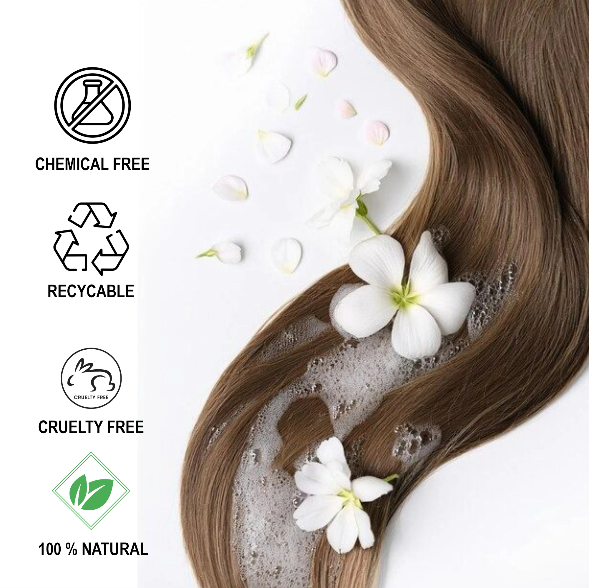 Divine Era Herbal Anti Dandruff Shampoo 200ml | Flake Control & Scalp Care Shampoo