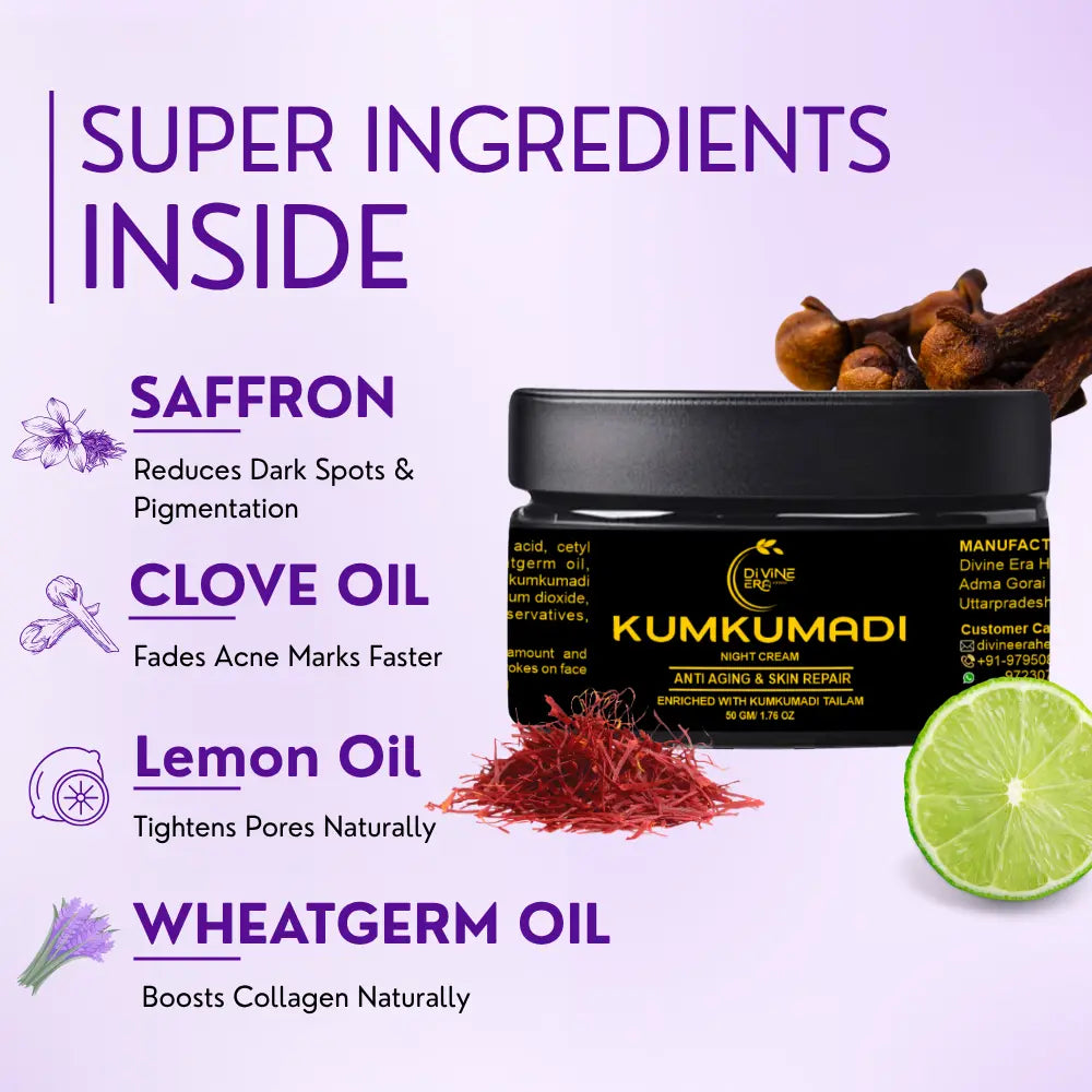 Kumkumadi Night Cream 50 gm