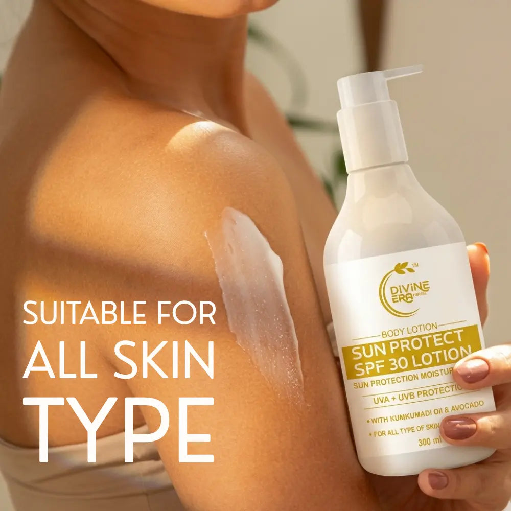 Sun Protect SPF 30 Body Lotion 300ml | Daily Moisturizing & UV Protection Lotion