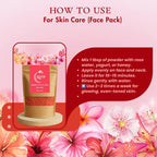 Hibiscus Powder – Pure Hibiscus Flower Powder for Hair & Skin Care | Herbal Ayurvedic Beauty Care Divine Era Herbal