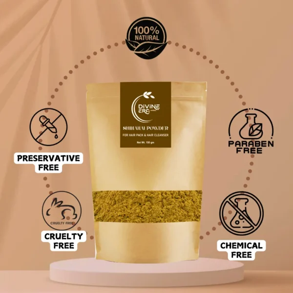 Divine Era Herbal Shikakai Powder-150 gm - Image 4
