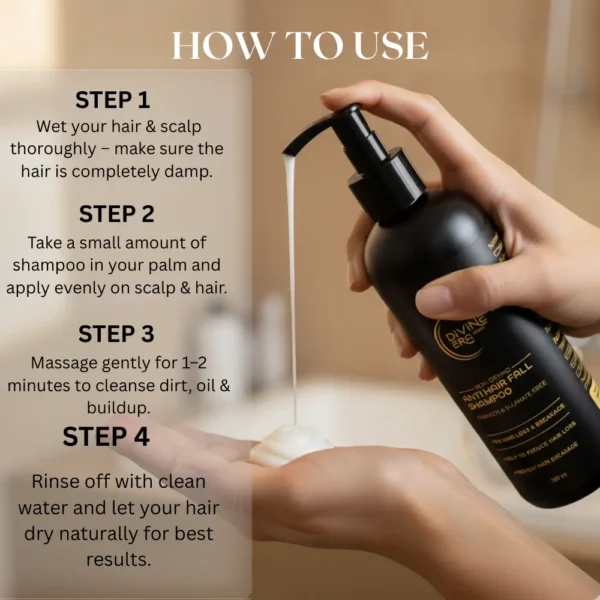 Anti Hair Fall Shampoo-200 ml - Image 4