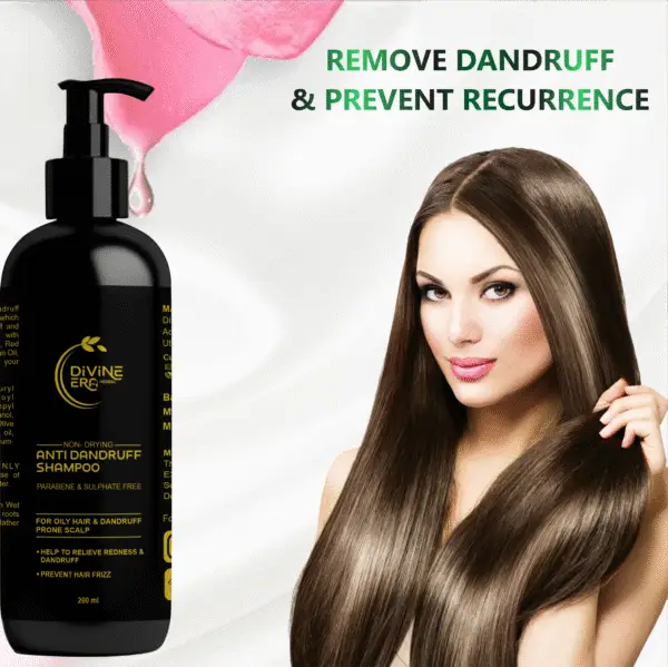 Divine Era Herbal Anti Dandruff Shampoo – Your Solution to Dandruff-Free Hair - Image 2