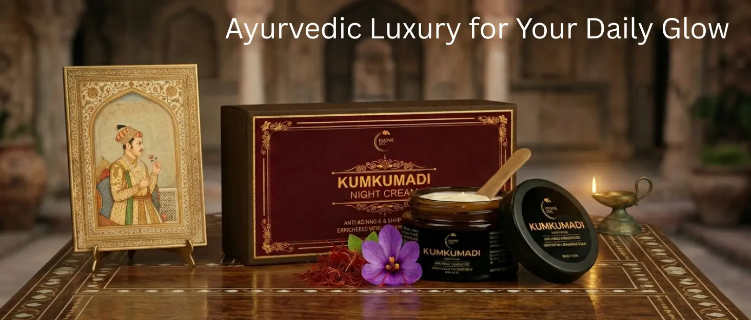 Ayurvedic Kumkumadi Cream for pigmentation and dark spots treatment