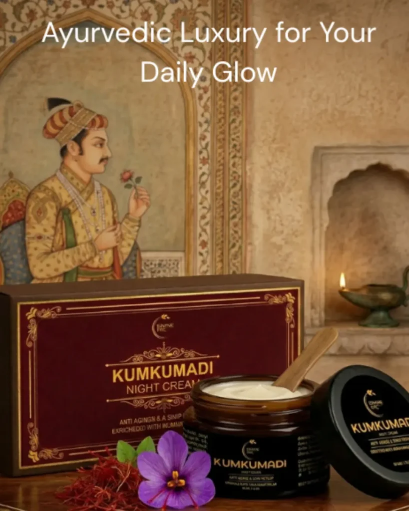 Ayurvedic Kumkumadi Cream for pigmentation and dark spots & uneven skin tone treatment