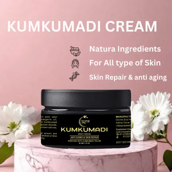 Divine Era Herbal Kumkumadi cream- Glow naturally, Shine Gracefully - Image 5