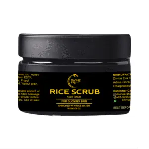 Divine Era Herbal Rice Face Scrub-50 gm