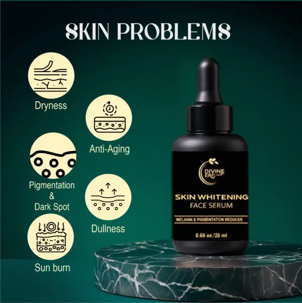Divine Era Herbal Skin Whitening Face Serum-20 ml - Image 2