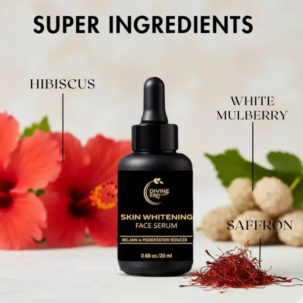 Divine Era Herbal Skin Whitening Face Serum-20 ml - Image 2