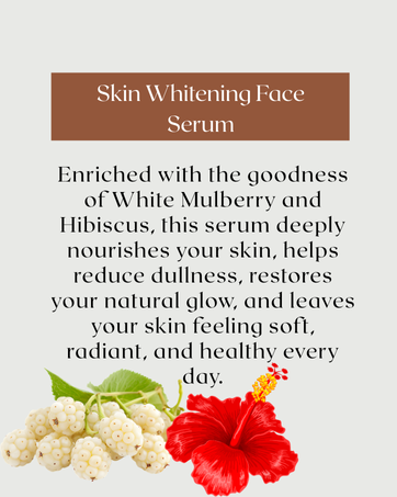 Face Serum for Glow with natural herbal ingredients for radiant skin