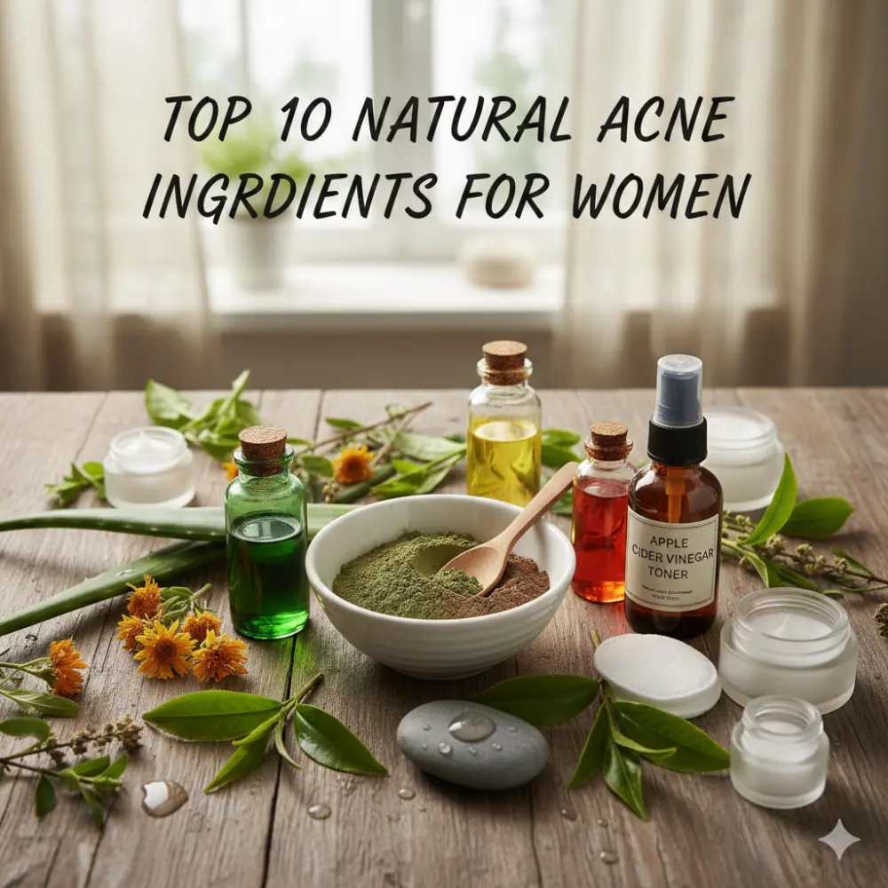Best acne cream for women with natural ingredients like neem, rose and orange peel for clear skin