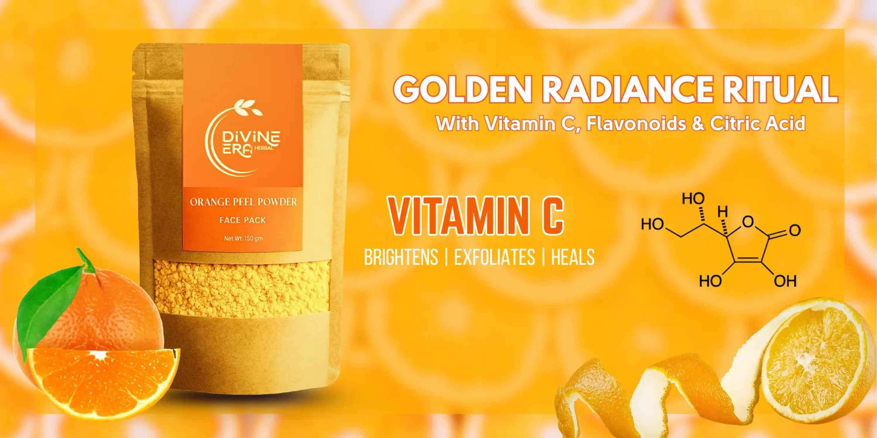Divine Era Herbal Orange Peel Powder-1